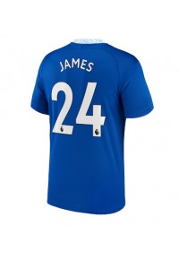 Fotbalové Dres Chelsea Reece James #24 Domácí Oblečení 2022-23 Krátký Rukáv